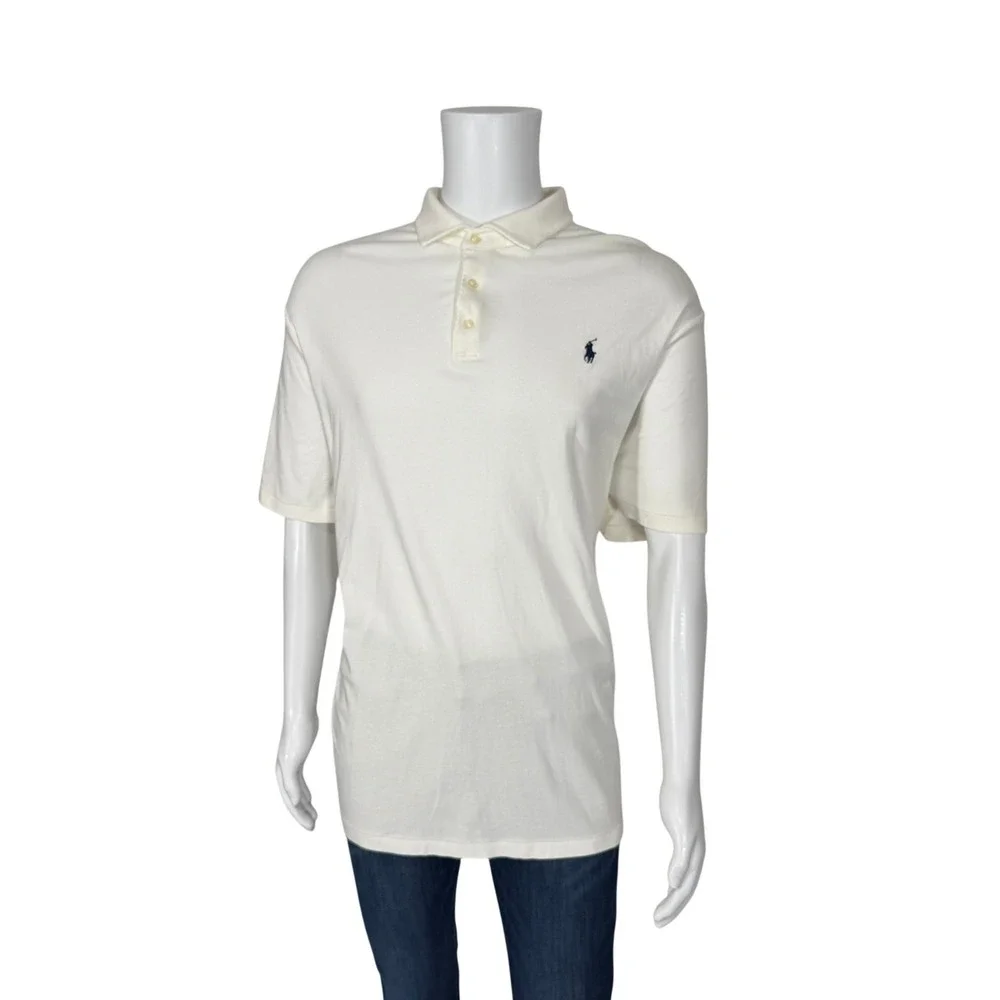 Polo Ralph Lauren Mens XL Classic Fit Cotton Short‎ Sleeve Polo Shirt